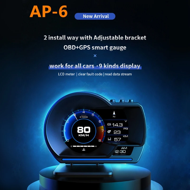 Автомобильный проекционный дисплей AP-6