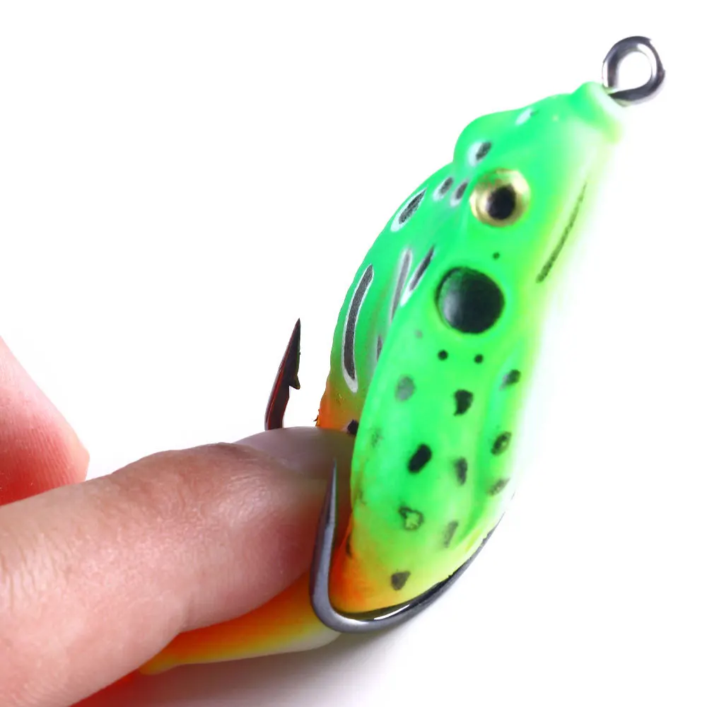Фото Новая рыболовная приманка Thunder Frog 12 г с модифицированной вращающейся лапкой, для дальнего заброса, для техники Blacking на чернопёрую рыбу №3