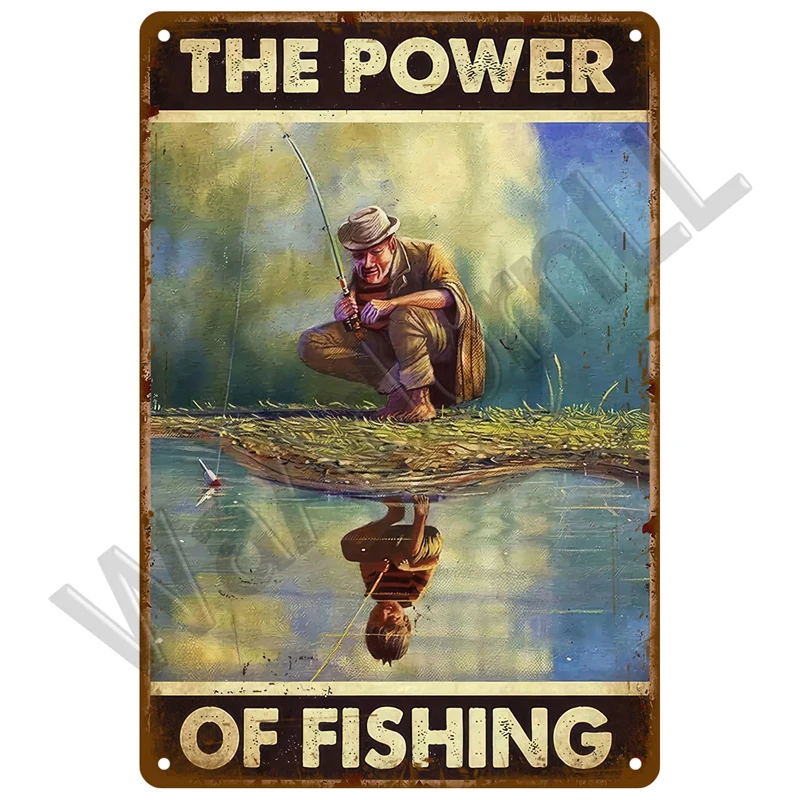 

Металлический винтажный постер для гаража