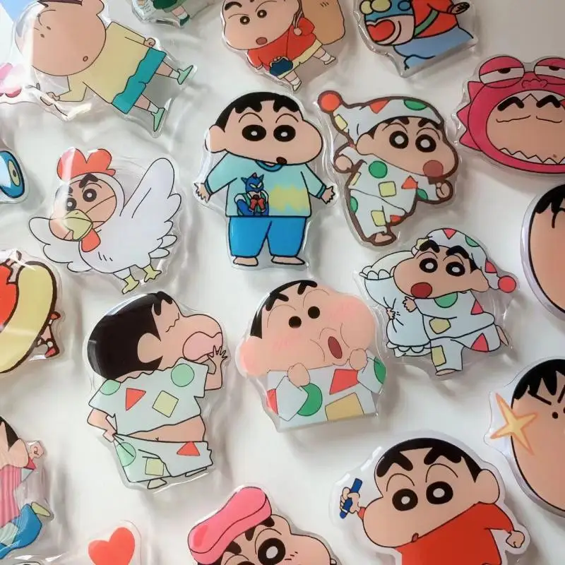 Новинка держатель Bandai Crayon Shin Chan в стиле аниме мультяшный милый вращающийся