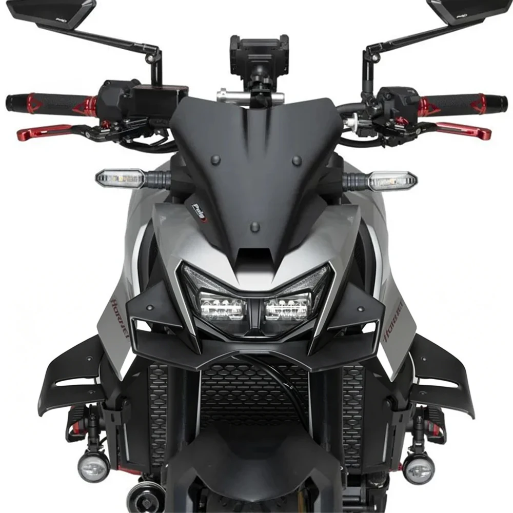 Фото Комплект переднего спойлера для мотоцикла CB750 Hornet 2025-2026: аэродинамическое крыло для нейкед-мотоциклов, улучшающее аэродинамическое удержание на дороге №3