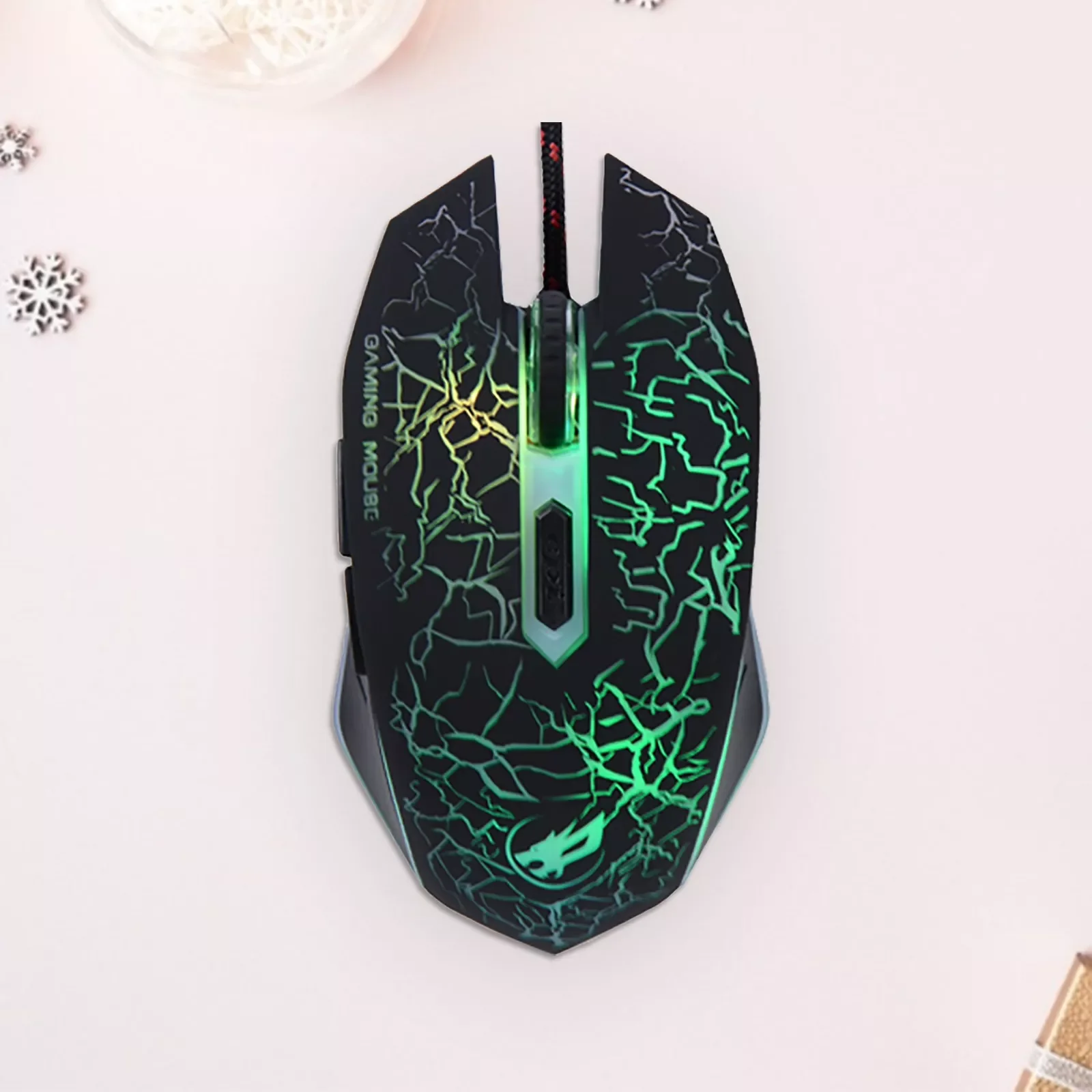 

3200DPI USB Wired Gaming Mouse 7-key customization rgb Backlit Professional Gamer Mice Ergonomic Silent for PC Laptop Computer