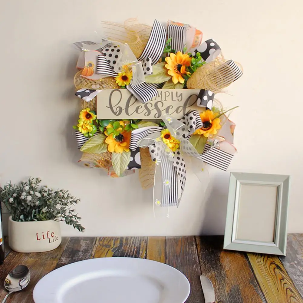 

Подвесной довольно реалистичный яркий цветной венок пчела фестиваль Фотография реквизит