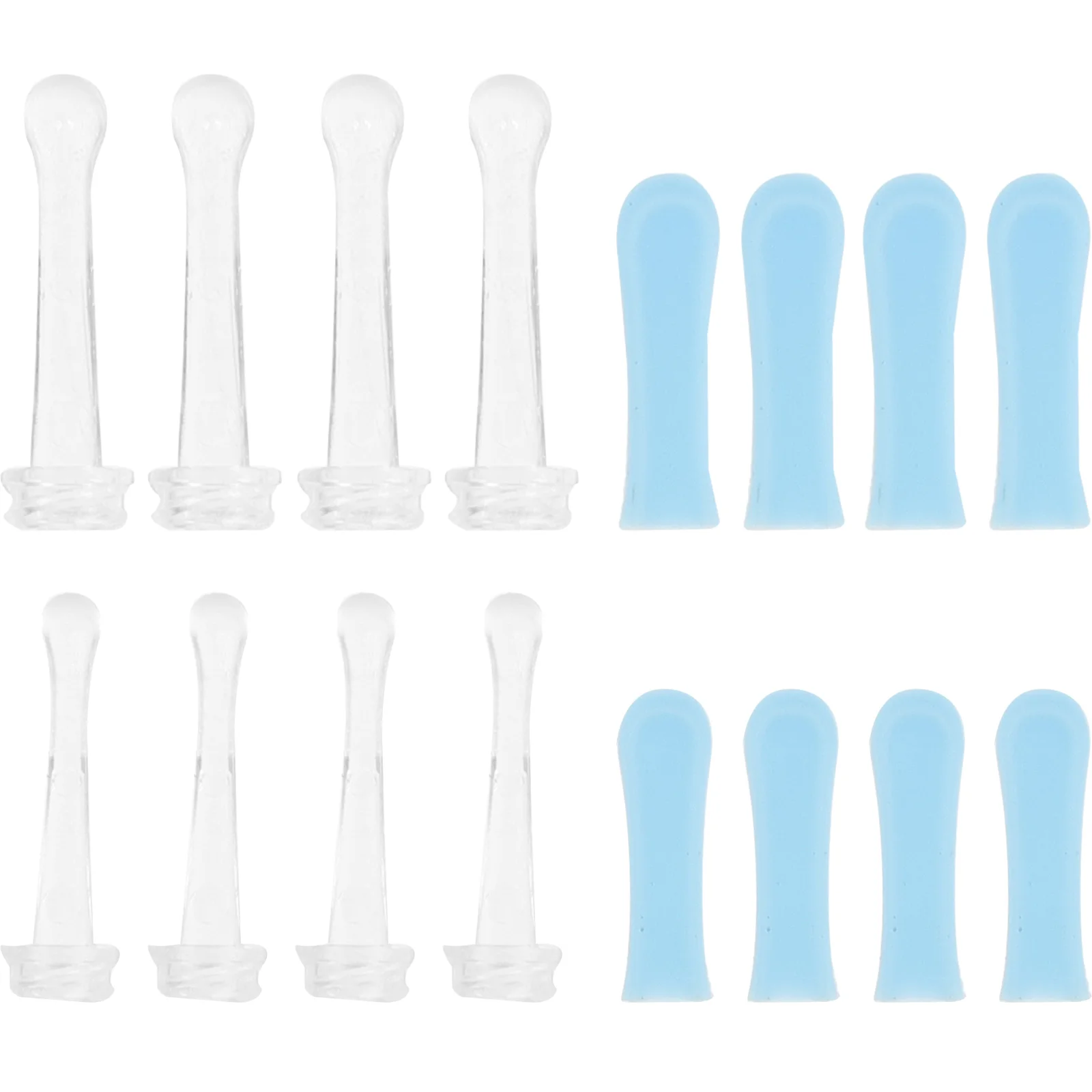 

Silicone Gauges For Ear Scoops Wax Removal Tips Visible 1.5x0.3cm Remove Tool Intelligent Remover Camera Silica Gel