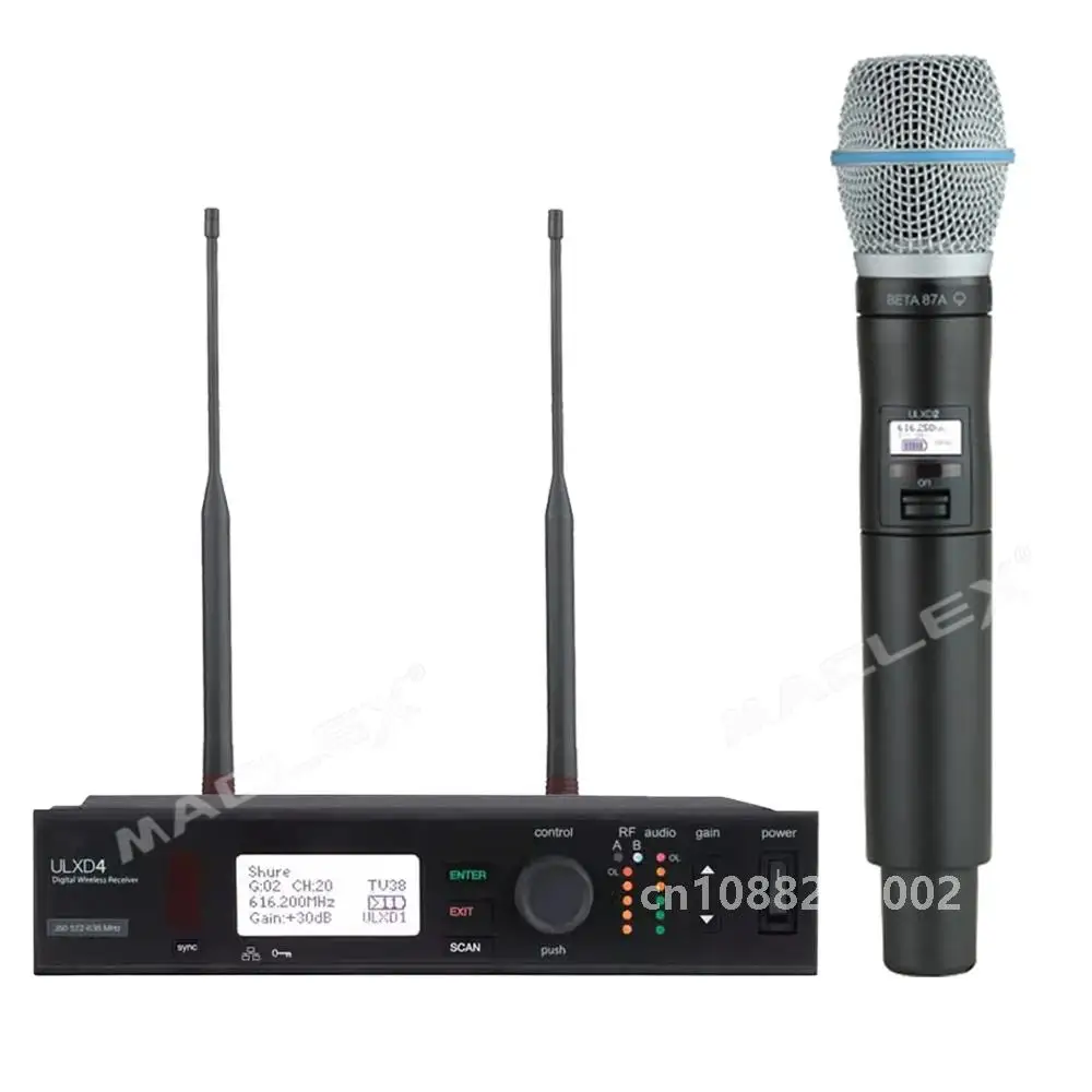 Беспроводная микрофонная система MACLEX ULXD4/ULXD24 BETA58A