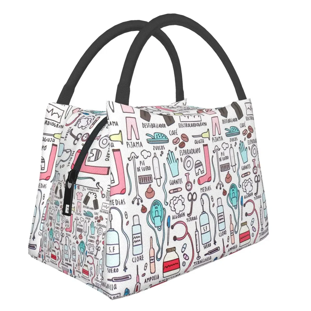 Сумки-кулеры для женщин водонепроницаемая ткань Оксфорд на молнии