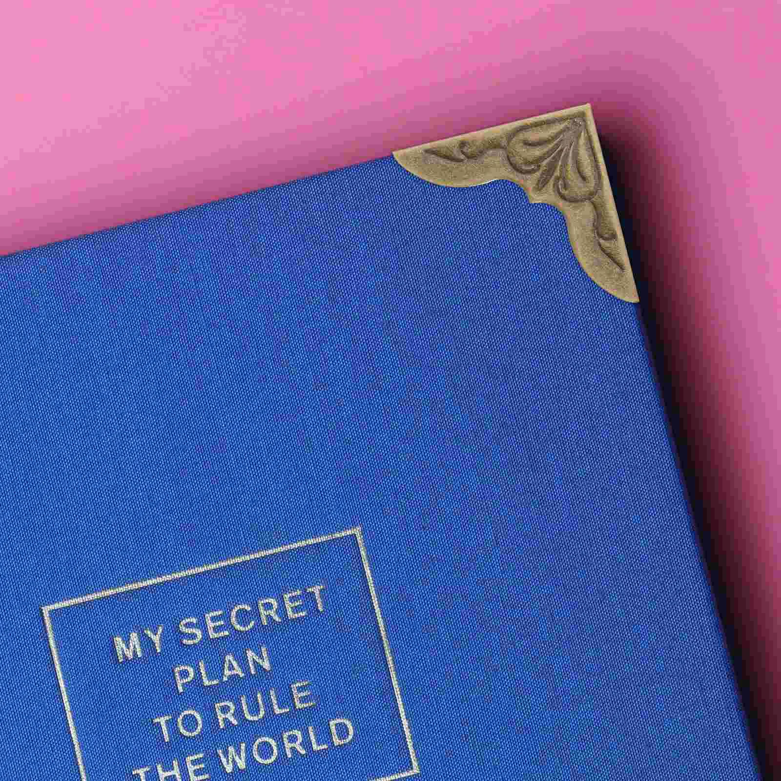 

Защитные уголки для ноутбука, металлические уголки, Обложка, папка, защита для книг, бумажник для скрапбукинга, винтажный кошелек для фотоальбома