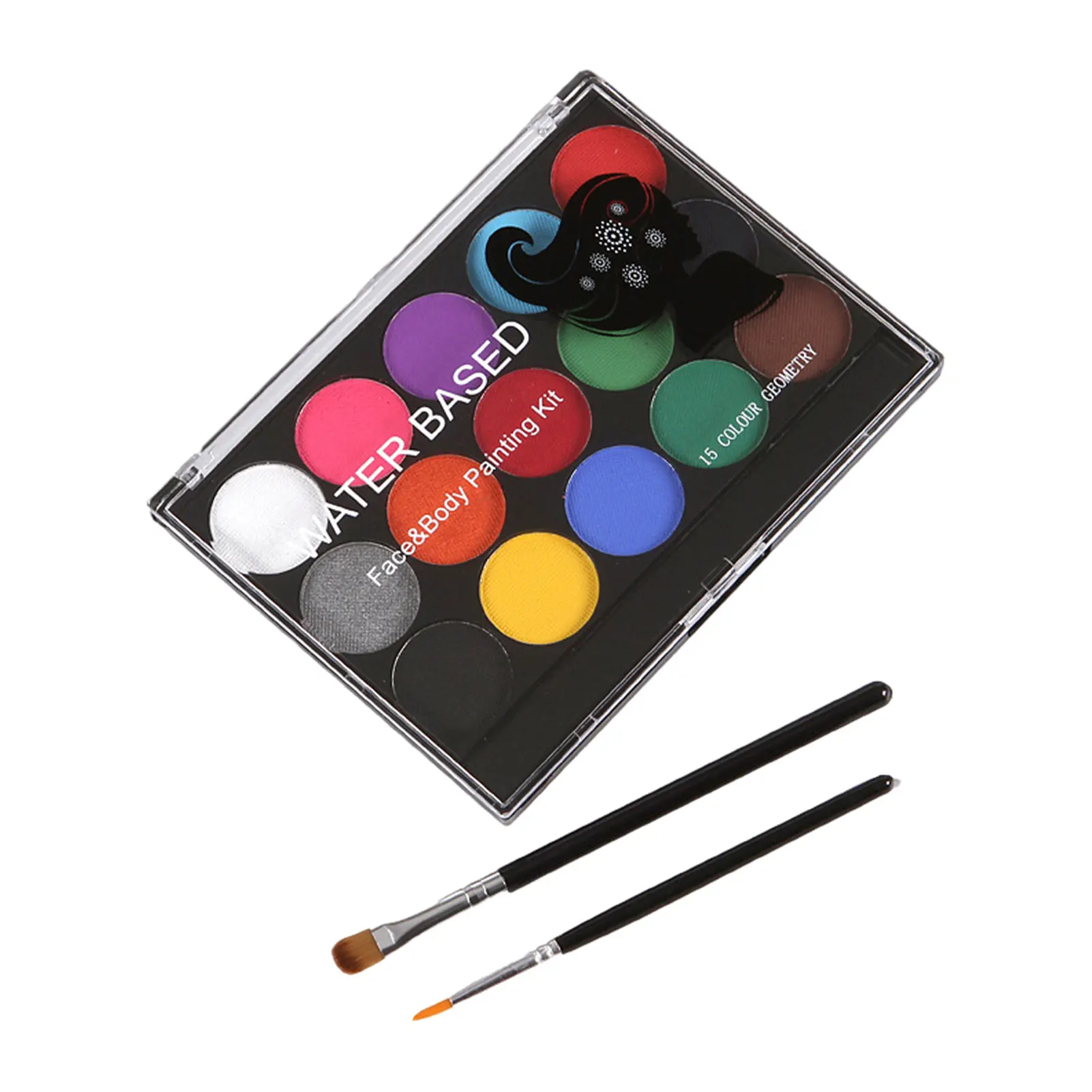 

Набор водорастворимых масляных красок для тела, 15 цветов