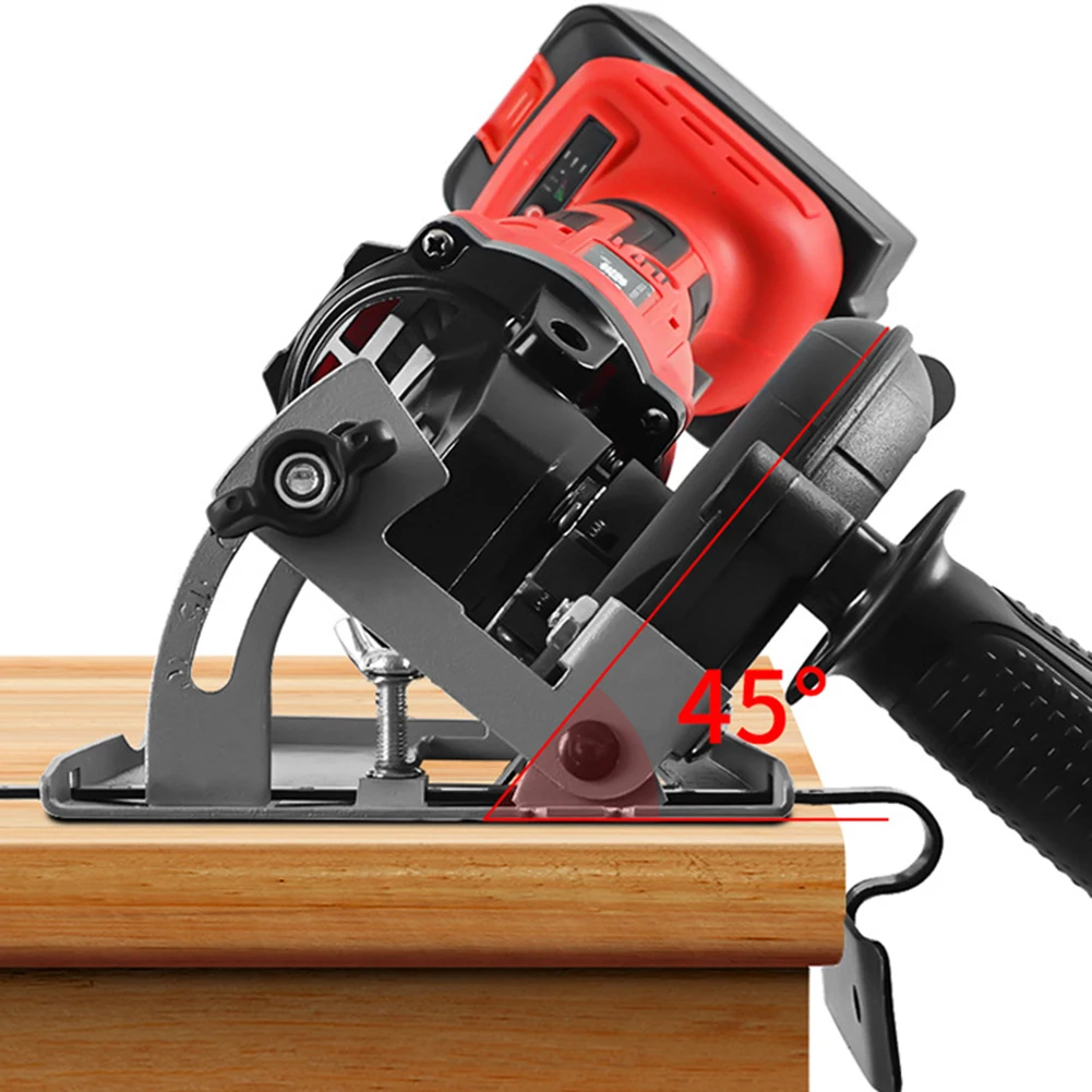 

Adjustable Hand Angle Grinder Converter to Cutter Cutting Machine Base Bracket Holder for 100-125 Angle Grinder Woodworking Tool