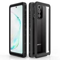 2 meters Waterproof Case for Samsung Galaxy Note 20 Ultra 360 Full-Body Rugged Clear Back Case Cover Anti Skid Fall