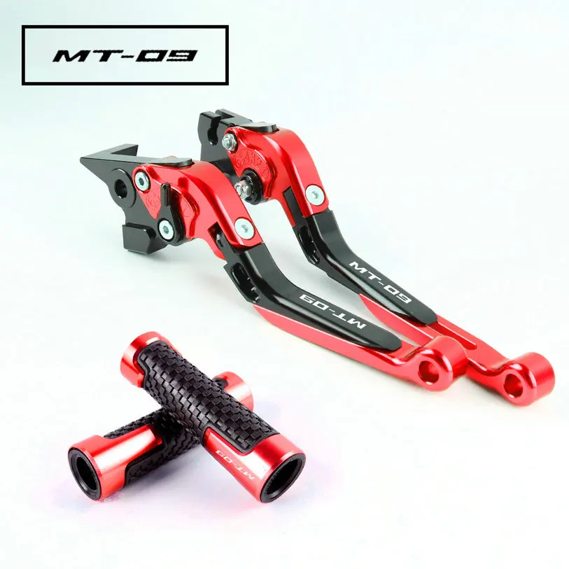Алюминиевые Регулируемые рычаги тормозной муфты с ЧПУ, рукоятка руля, рукоятка, ручки для YAMAHA MT-09 MT09 SR / FZ9 FZ09 FZ-09 2014-2019