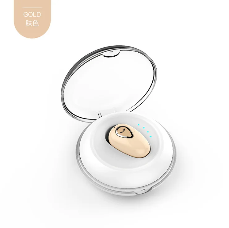 Беспроводная мини-гарнитура YX01, Bluetooth 5,0, маленькие наушники с одним зажимом, невидимая Спортивная деловая гарнитура с зарядной камерой