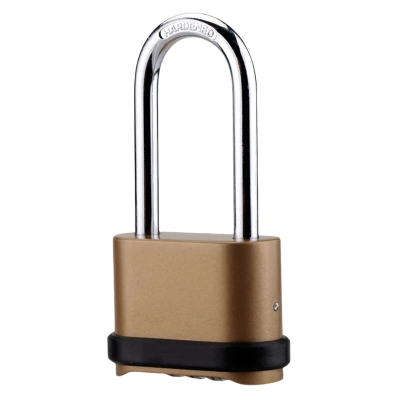 Комбинированный навесной замок из прочного сплава для защиты ценных вещей