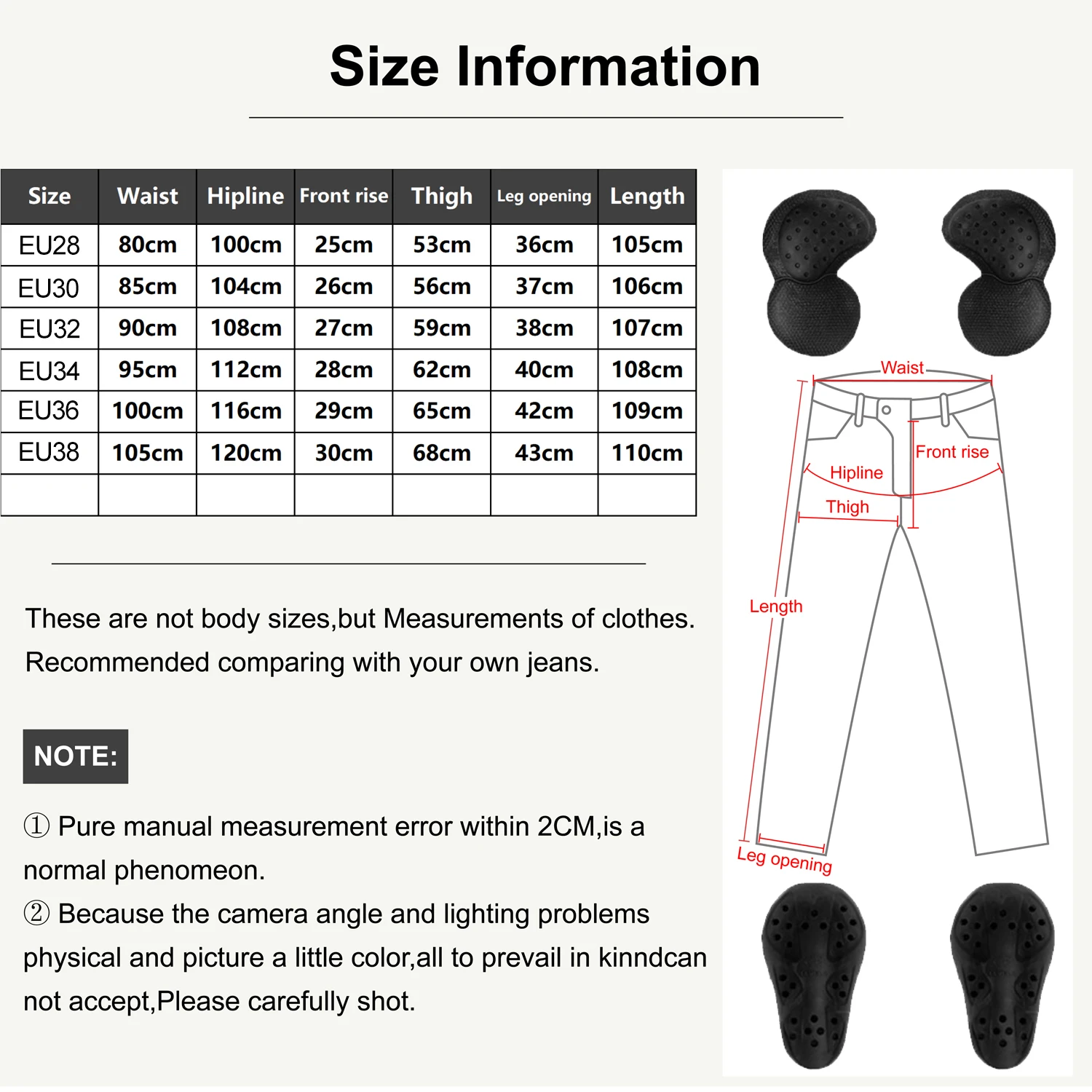 LOMENG Motorcycle Riding Jeans Biker Motocross Pants All Season with CE Removable Armored for Men LMPM45