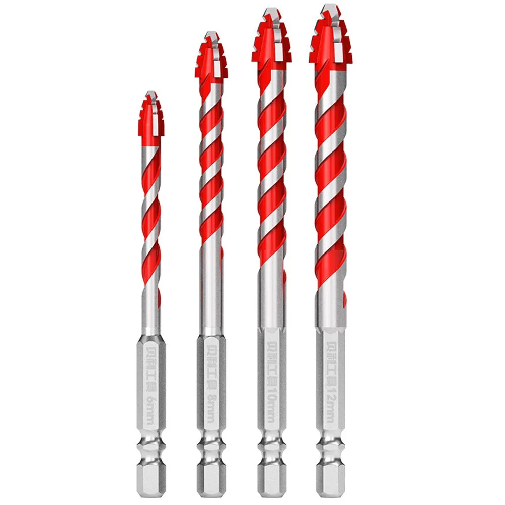 

Четырехгранное эксцентриковое сверло, зубчатое сверло для плитки высокой твердости, набор сверл для бетона с наклонной головкой, инструмент для сверления