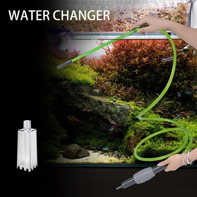 

Aquarium Fish Tank Gravel Cleaner Water Changer Pumps Siphon Hose Set 2022 New