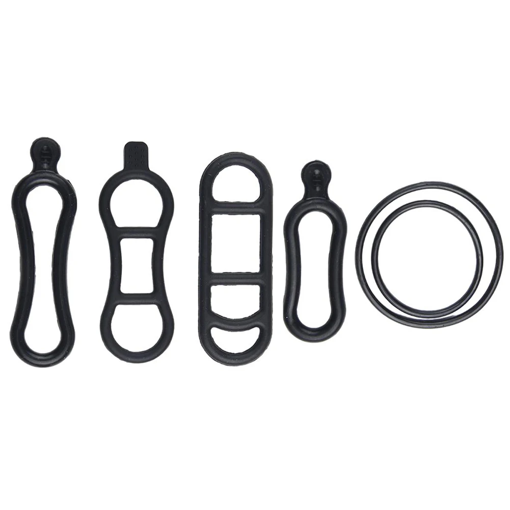 

Front Light Silicone Strap Tail Light Fixing Rubber Band Mountain/Road/folding Black Bike Accessories Handlebar