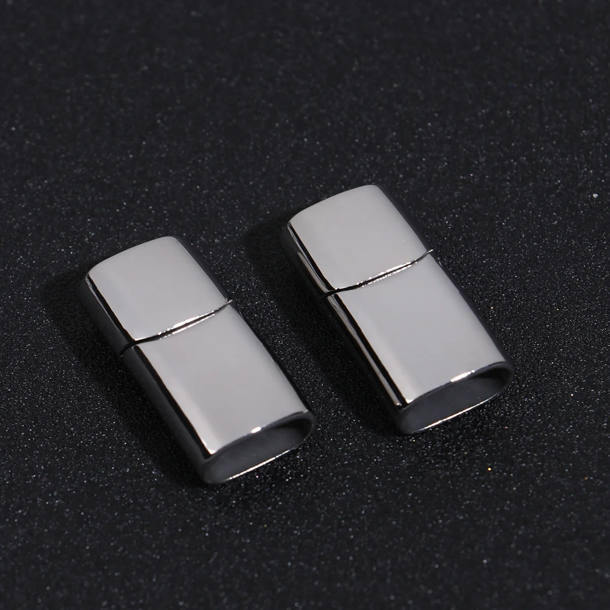 

2PCS DIY Magnetic Bracelet Closure Closure Magnetic End Flat Jewelry Magnetic Clasps Flat Magnetic Closures to make bracelets
