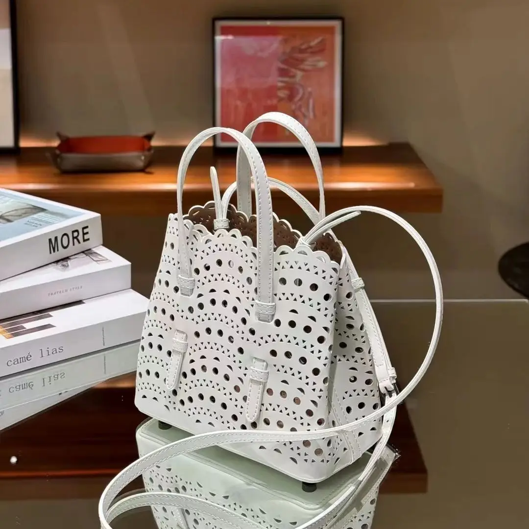 Брендовый дизайн модная сумка-ведро большой емкости из натуральной кожи 2024