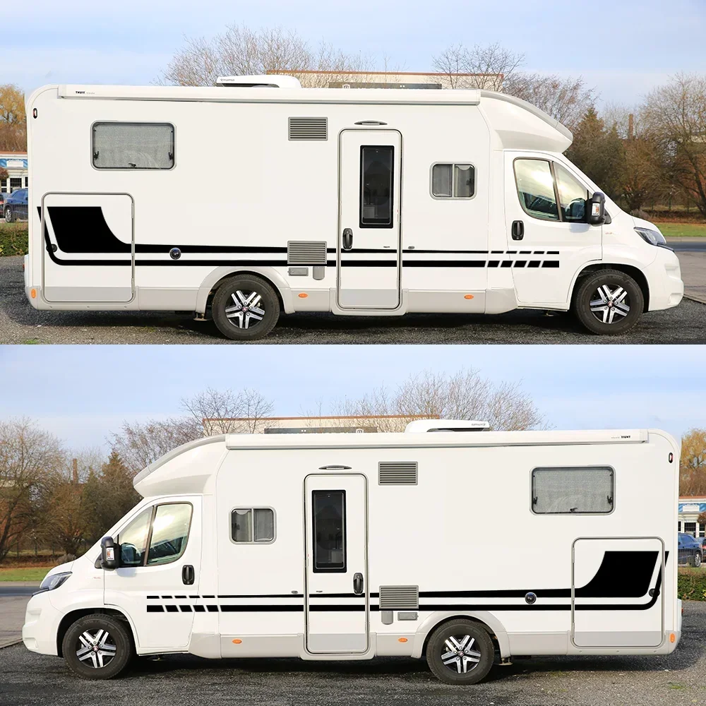 2-х шт. наклейки для автофургона с няней универсальные стильные автомобильные