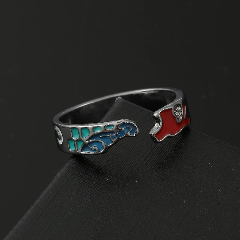 Сплав цинка Рассекатель демонов камадо танджиро косплей аниме винтажное кольца