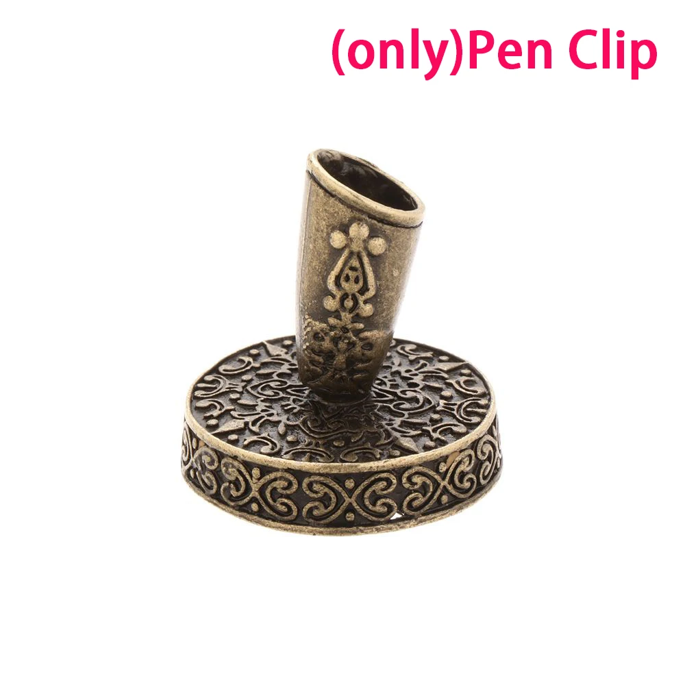 

Винтажная ручка с перьями, красный, нержавеющая сталь