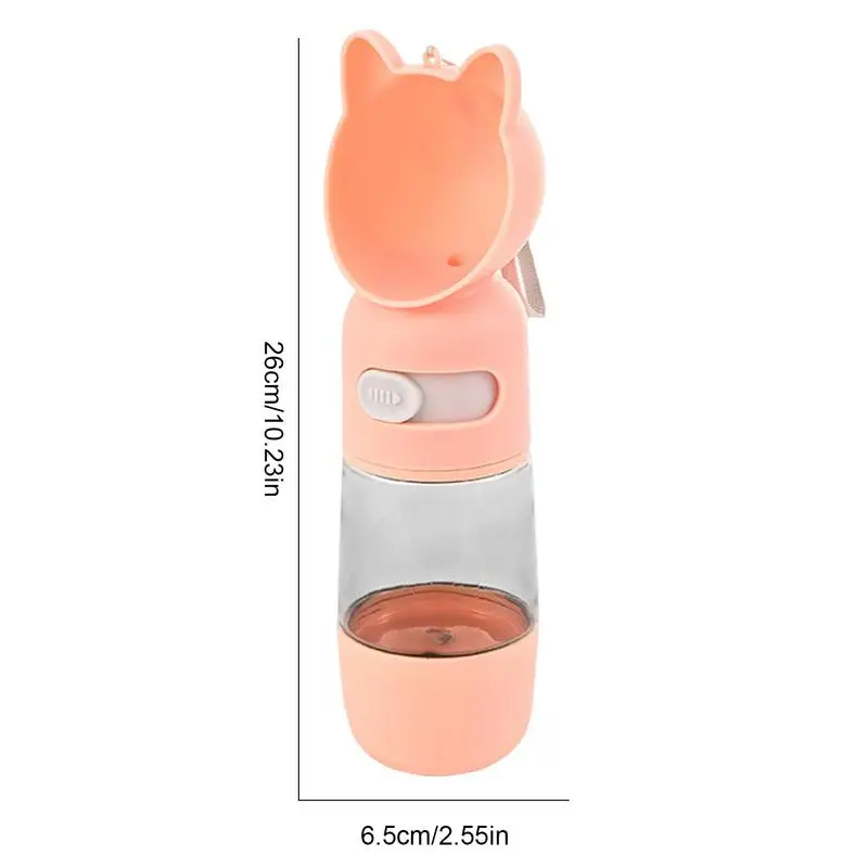 Дорожная бутылка для воды собак герметичная емкость пищевых продуктов легкий