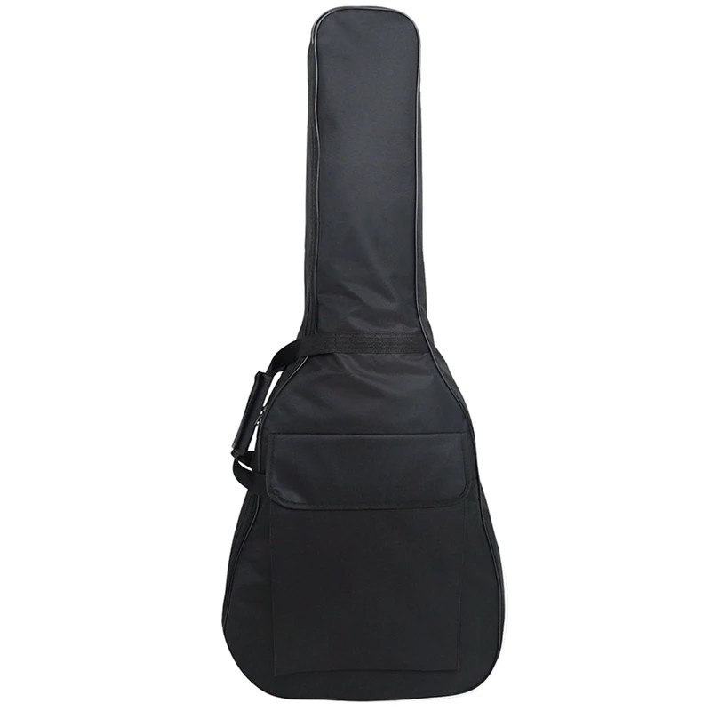 

The New 41-Inch Guitar Bag 210 Lining Full Polyester Thin 8 Mm Thick Can Be Carried On Both Shoulders With Side Pockets
