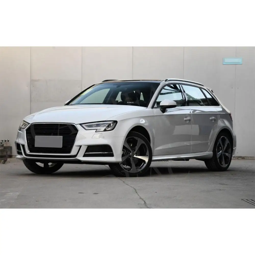 Углеродное волокно/АБС-пластик задний диффузор спойлер для Audi A3 Sline S3 Hatchback 2017-2021