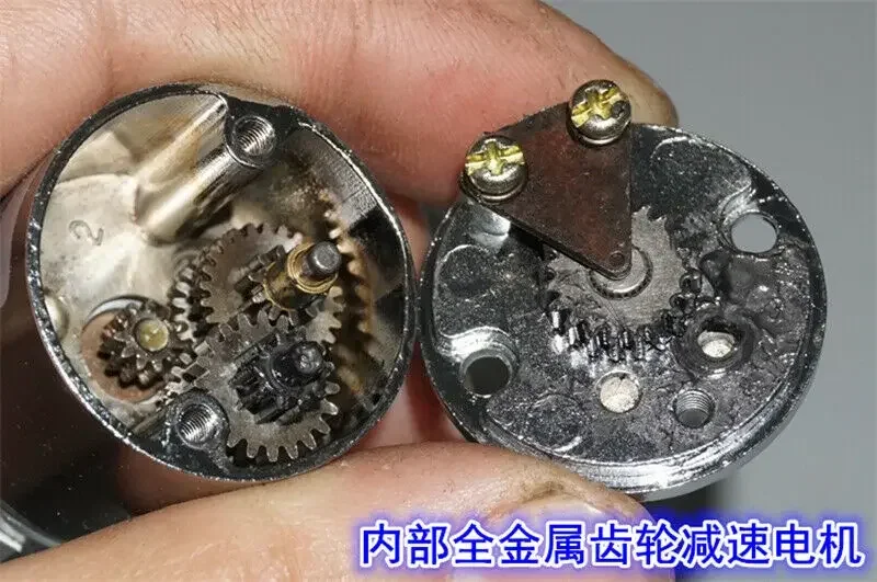 28 мм ZGA28 385 цельнометаллический мотор-редуктор постоянного тока 6 В-12 В 50 об/мин-100