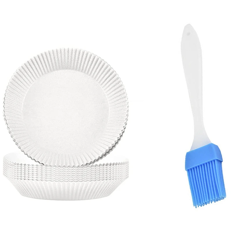 

50 шт., одноразовые пергаментные вкладыши для фритюрницы