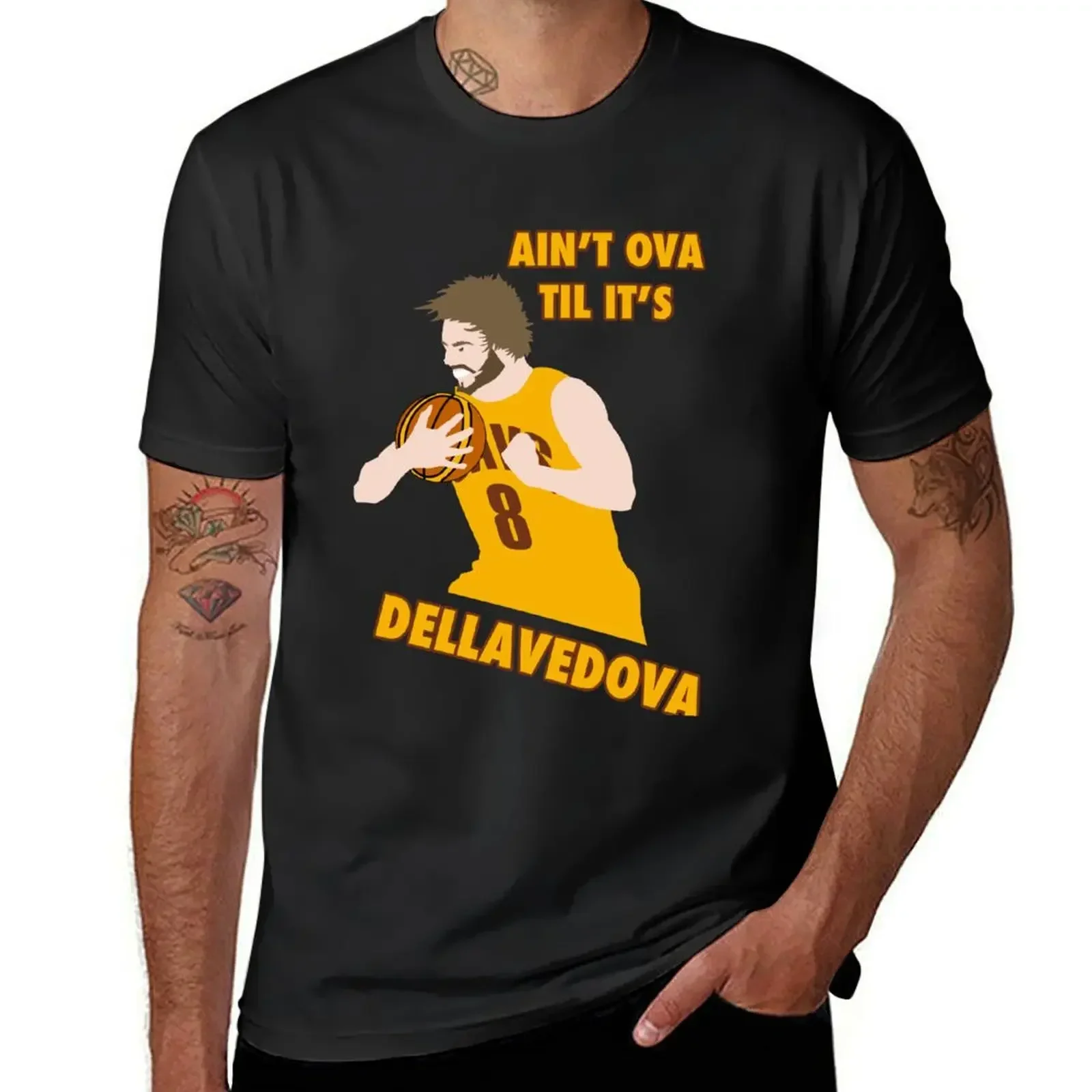 Фото Ain't Brug Til It's Dellavedova - Mk I футболка забавная рубашка хлопок лето 2025 тяжелые мужские футболки высокого качества №1