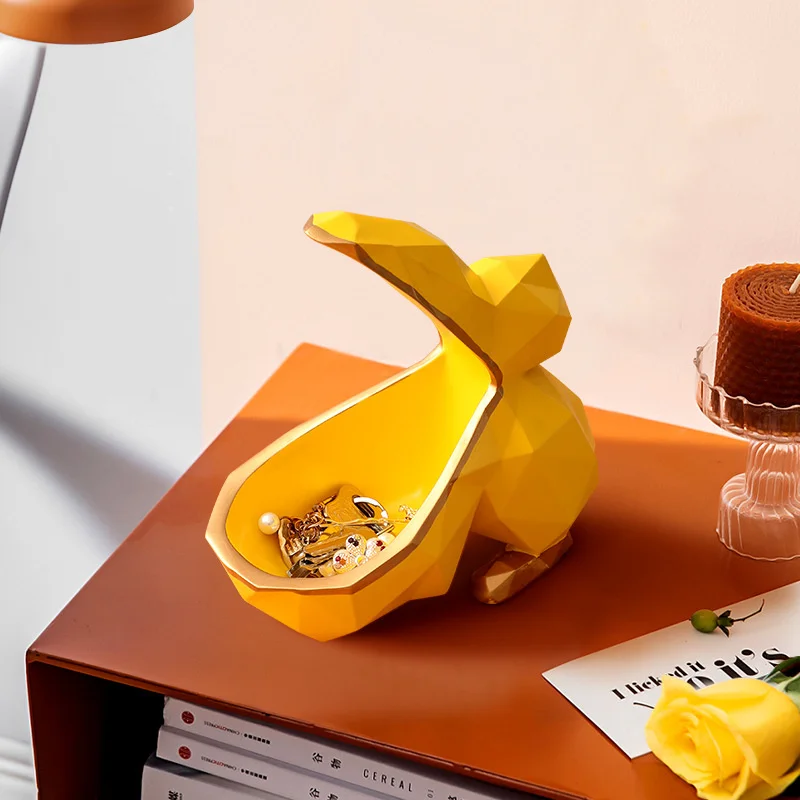 

Креативная коробка для хранения ключей для часов с дистанционным управлением, декоративные украшения, предмет для ухода за кожей, коробка-о...