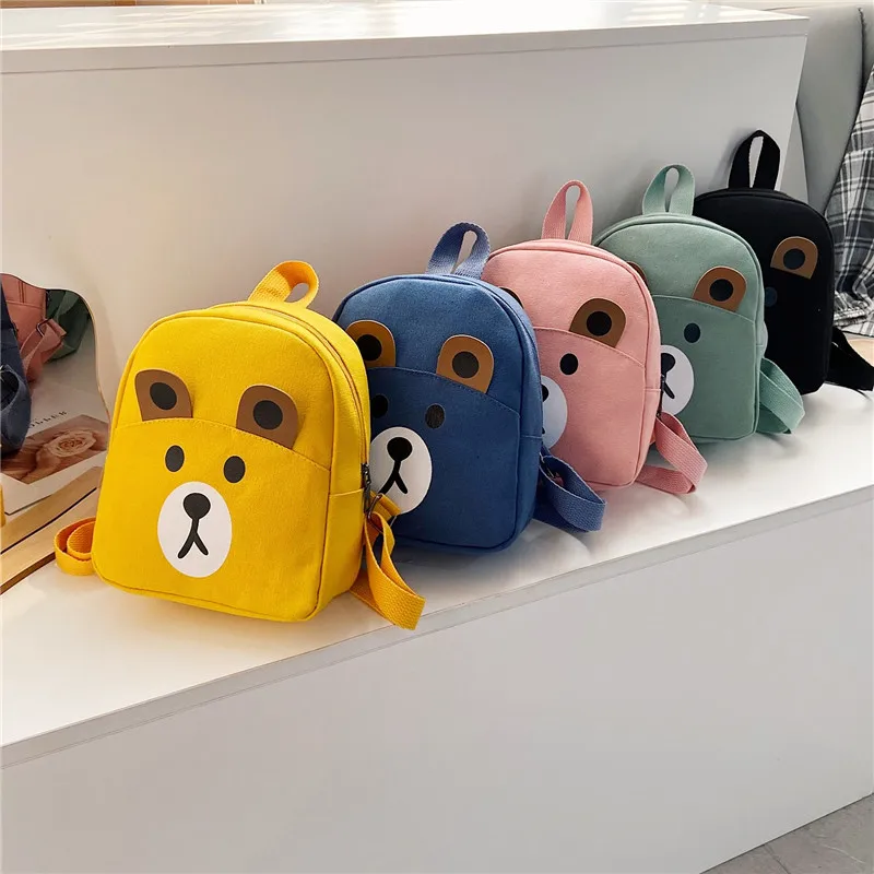 

2022 Cute Children's Schoolbag Baby Backpack Kindergarten Cartoon Bear School Bag Primary School Students Fashion Bag