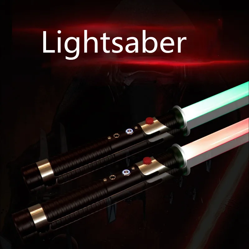 

80cm RGB Metal Lightsaber 16 Colors 16 Sound Effects Light Saber Sonic Toy For Children Darth Cosplay Children Birthday Surprise
