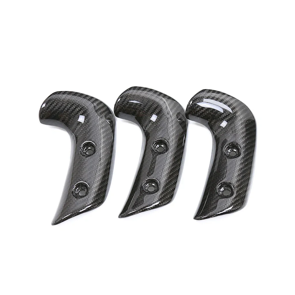 Для Triumph Rocket III Rocket 3 GT 2020 2021 2022 2023 Теплозащитный экран выхлопной системы из 100% углеродного волокна, детали, аксессуары для мотоциклов