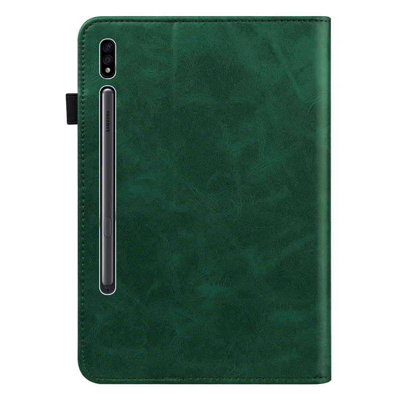

Case For Samsung Galaxy Tab S7 Plus Magnetic Case, Tab S7 FE Fashion Delicate Stripes PU Leather Wallet Cover 12.4inch Funda