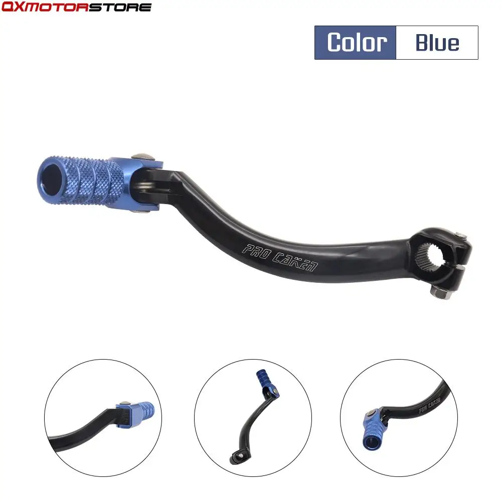 

Рычаг переключения передач для мотоцикла с ЧПУ для Yamaha YZF 450 450F 2006-2013 внедорожный питбайк Мотокросс Мотоцикл алюминиевый кованый рычаг перек...