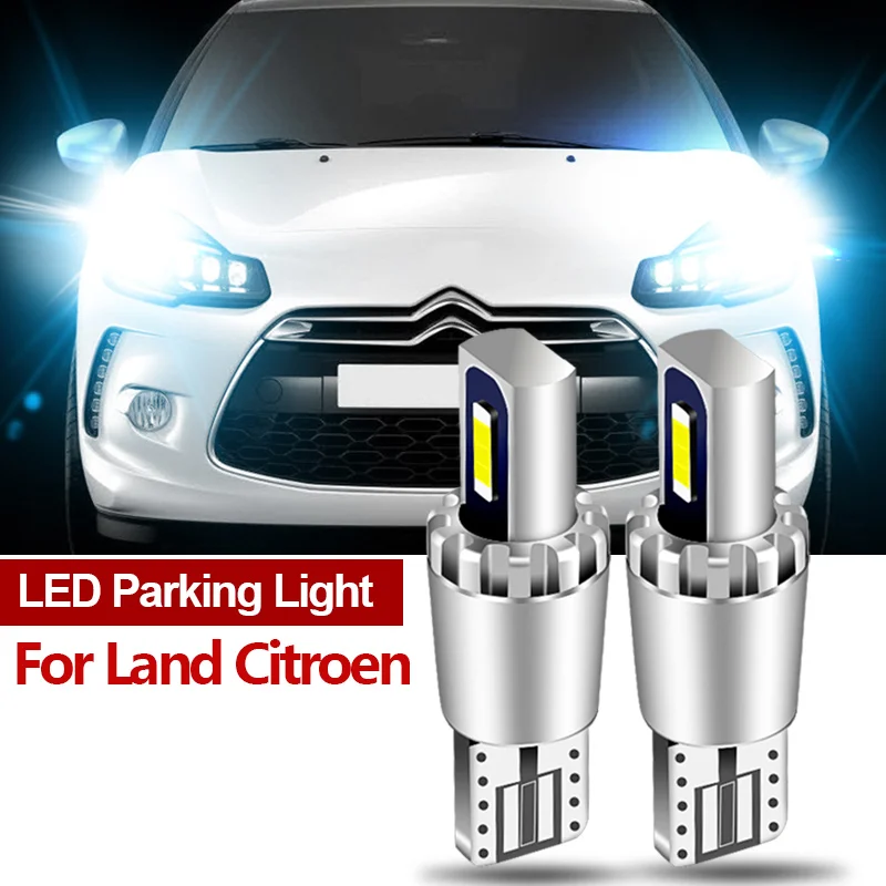 

2pcs LED Clearance Light Parking Bulb Lamp W5W T10 194 Canbus For Citroen Berlingo C1 C2 C3 Picasso C5 C6 C8 C4 Aircross DS3