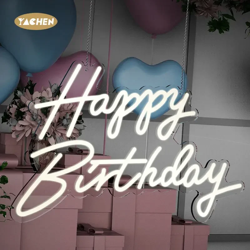 Качественная неоновая вывеска на заказ YACHEN персонализированная Светодиодная