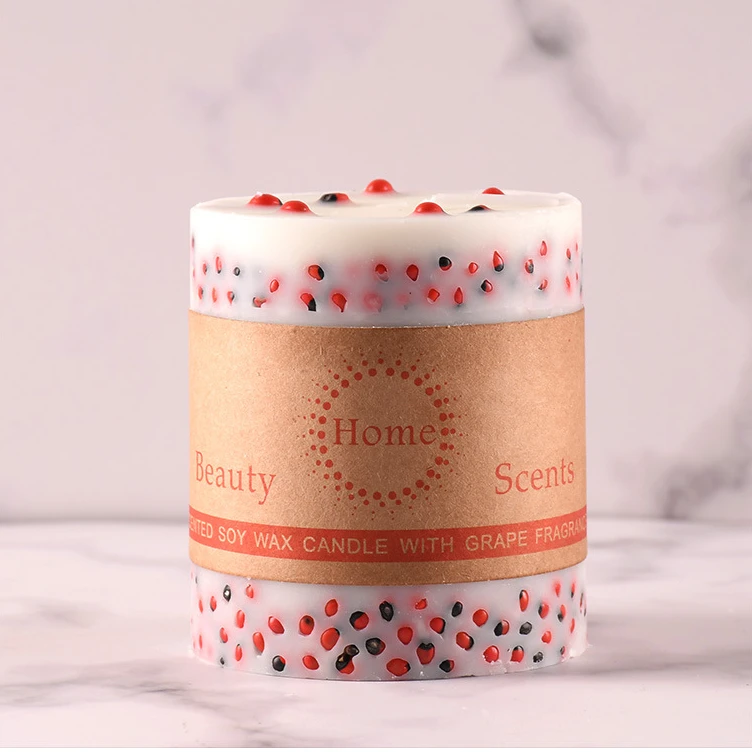 Декоративные свечи с соевый воск для свечей кофейных зерен без дыма дома свадьбы