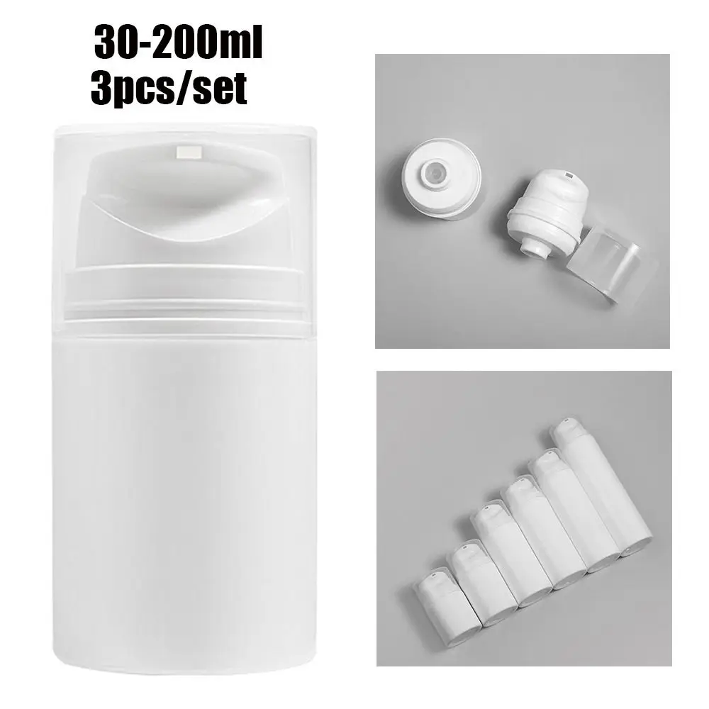 

Lotion Bottles Lip Balm Jars Travel Makeup Supplies Refillable Cosmetic Jar Airless Pump Jar Face Cream Container