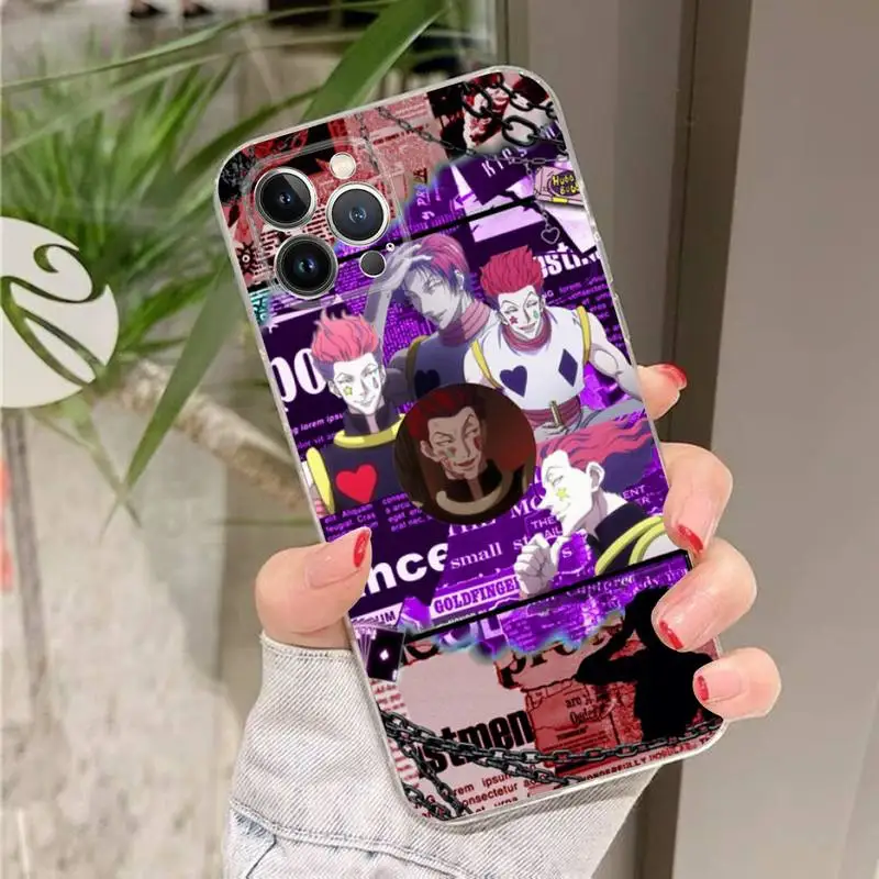 Чехол для телефона Hisoka Hunter X Для iPhone 11 12 13 mini pro XS MAX 8 7 6 6S Plus 5S SE 2020 XR - купить по
