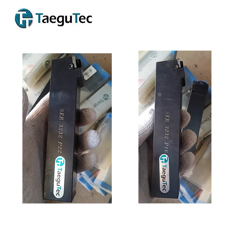 

Taegutec SER3232 P16 SER3232 P22 Tool Lathe Plate 16ER 22ER holders