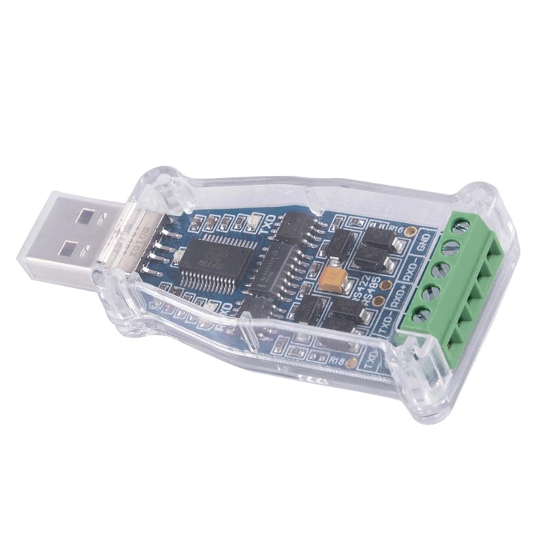 

USB To RS485 RS422 Serial Adapter FT232RL Chip 5Pin Terminal Block Converter Support Winxp Win 7 Win8 Win10 Mac Android