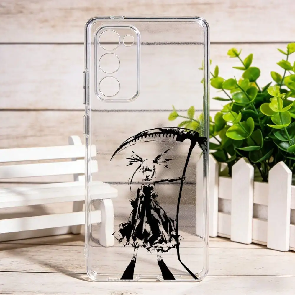 Фото Чехол для телефона Arachne x Giriko Soul Eater Maka для Samsung Galaxy S24 S25 S23 S22 S21, прозрачный чехол-накладка №2