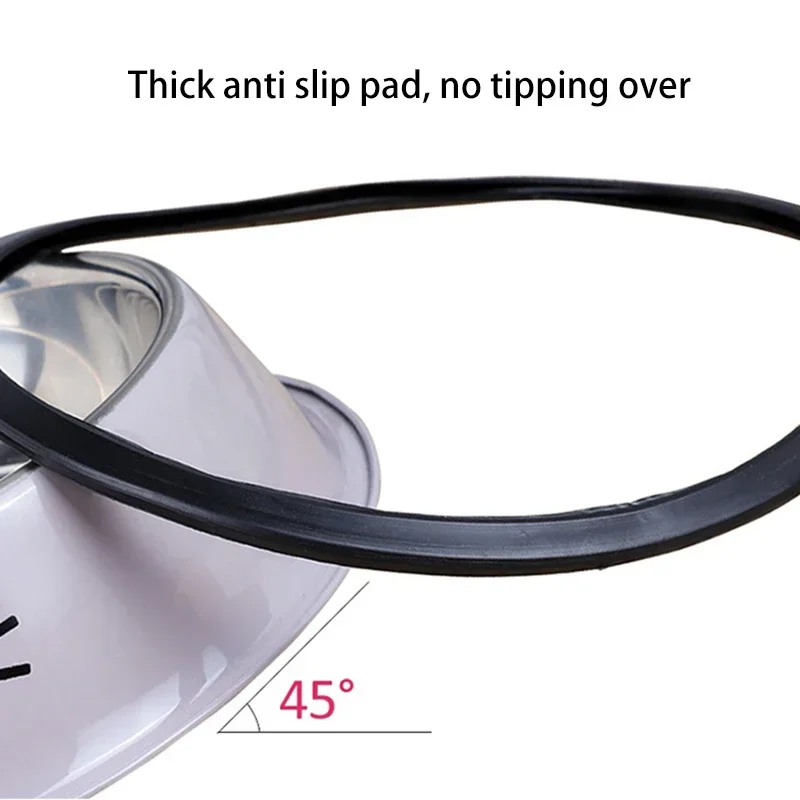 Миска для собак и кошек миска пищевых продуктов домашних животных с нескользящей