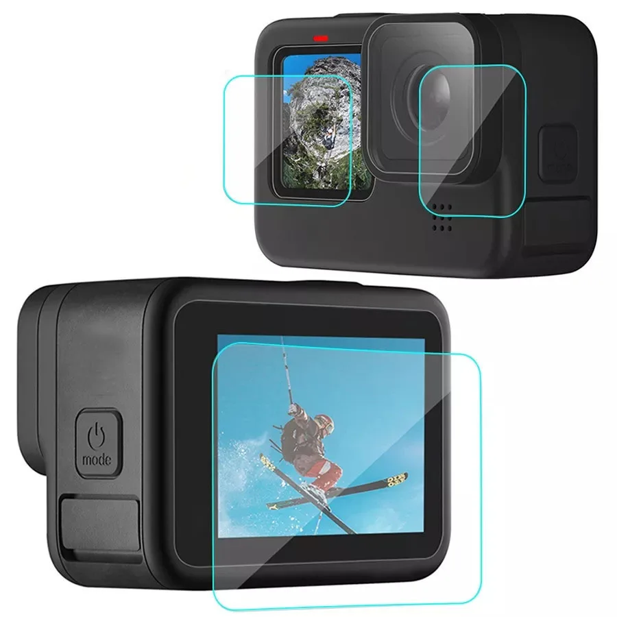 

Tempered Glass Protector Cover For GoPro Hero 11/10/ 9 Black Hero11 Hero10 Camera Lens Screen Film Gopro11 Gopro10 Accessories
