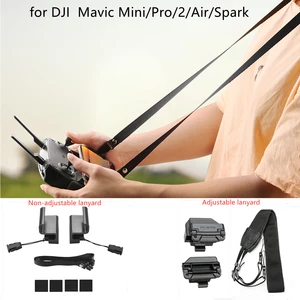 remote control extend bracket phone clip mount with neck lanyard strap for dji mavic mini mavic 2 pro zoom pro 1 air spark free global shipping