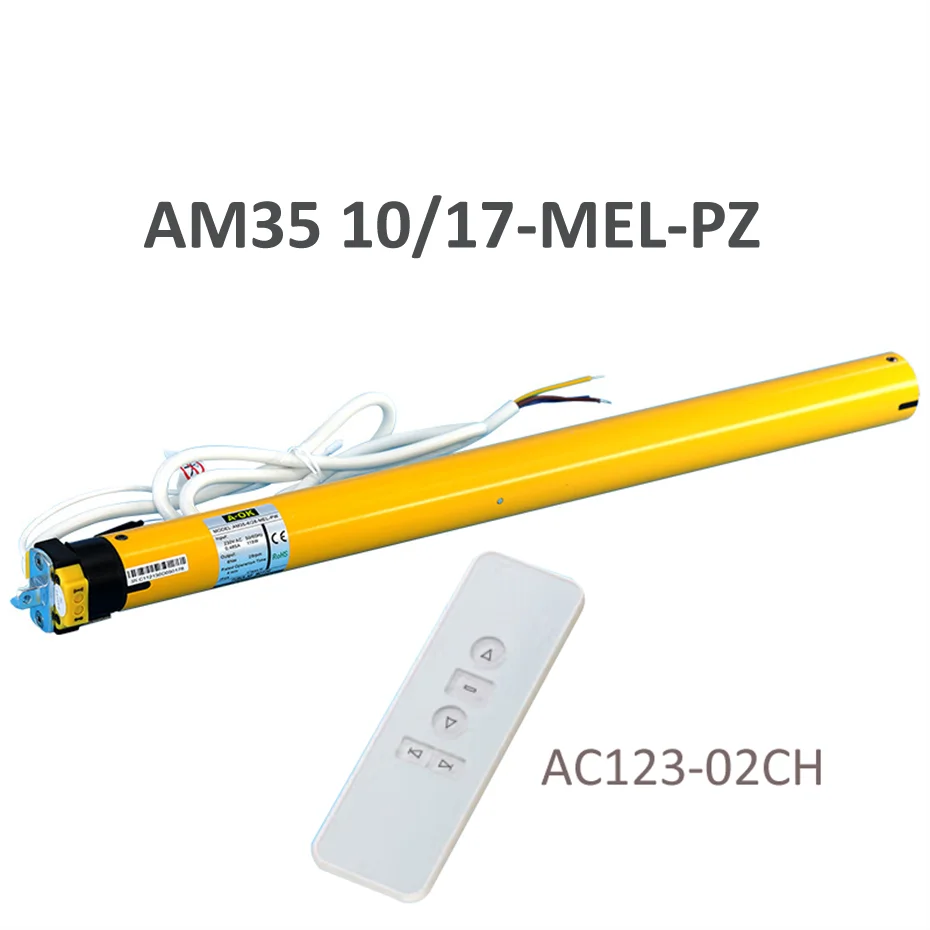 

Оригинальный электронный RF и трубчатый двигатель Tuya Zigbee A-OK AM35 10/17 для умных жалюзи для труб диаметром 40 мм/45 мм/47 мм/50 мм